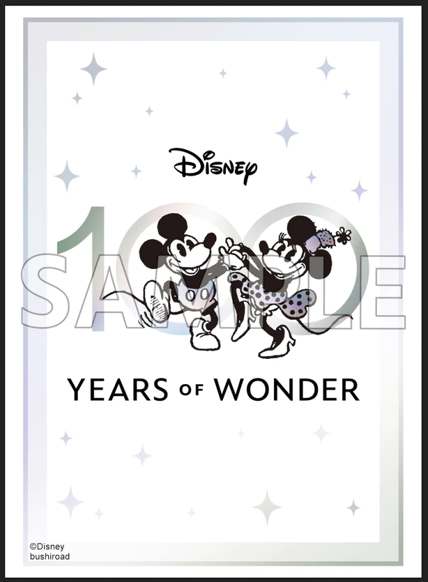 [Weiss-Schwarz] Disney 100 [Vol. 3982] Mickey & Minnie Part 2 sleeves