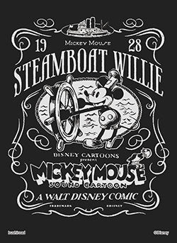 [Weiss-Schwarz] [HG3872] Steamboat Willie edition sleeves