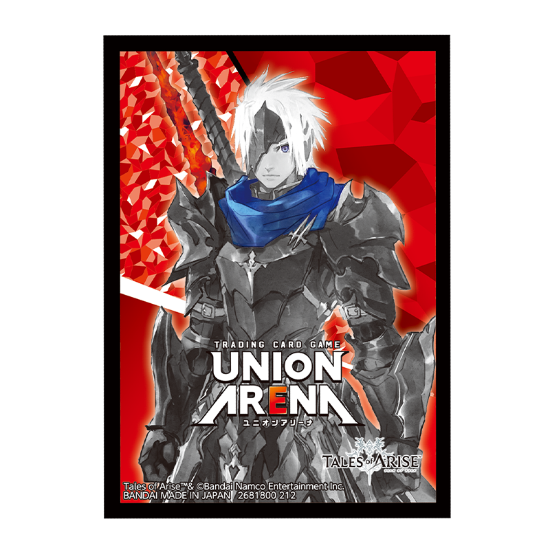 Union arena card game [Tales of Arise] [official card sleeve]