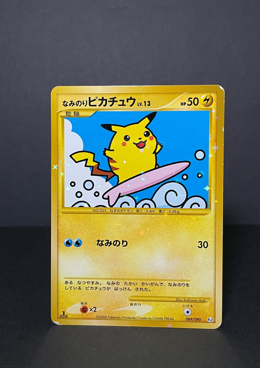 Pokemon card game [Platinum] [Bonds to the end of time] Surfing Pikachu [089/090] [Pt2]