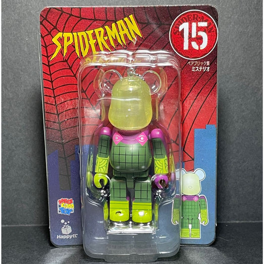 BearBrick [MediCom Toys] Spider-man 100% from Happy Kuji 15