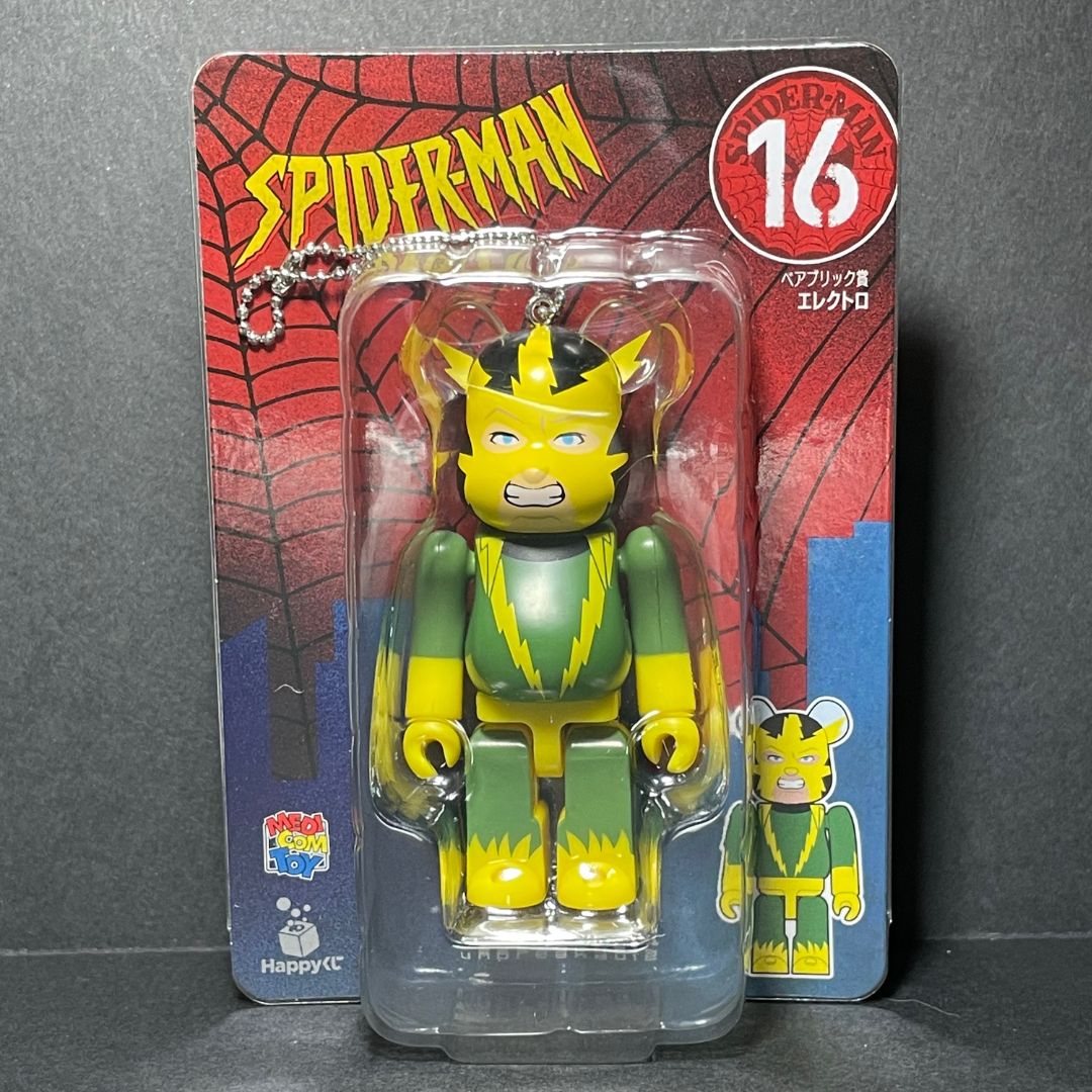 BearBrick [MediCom Toys] Spider-man 100% from Happy Kuji 01-20 [full set]