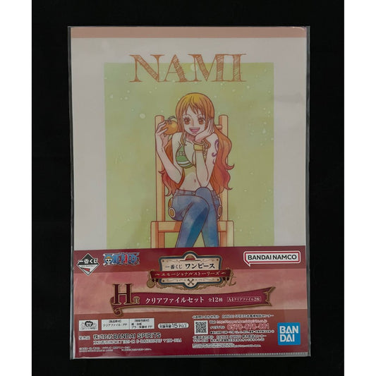 One Piece Ichiban Kuji Clear File [Nami x Bell-Mére] [Emotional Stories]
