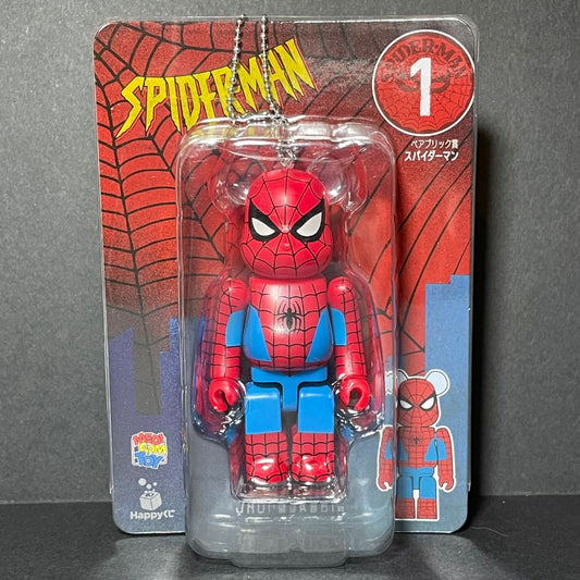 BearBrick [MediCom Toys] Spider-man 100% from Happy Kuji 01-20 [full set]