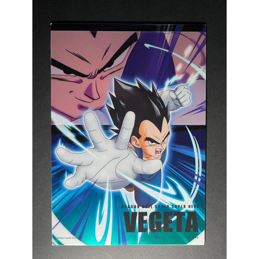 Dragon ball super [Super Hero] [Super Metallic Poster] [Vegeta]