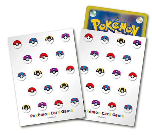 Pokemon Sleeves pack pokeball design